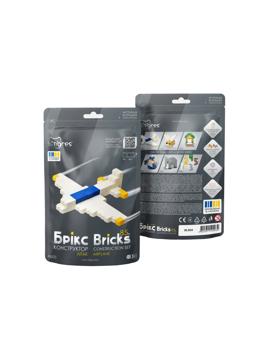 40003 KONSTRUKCISKI SET KOCKE AVION 85el, 23x13cm