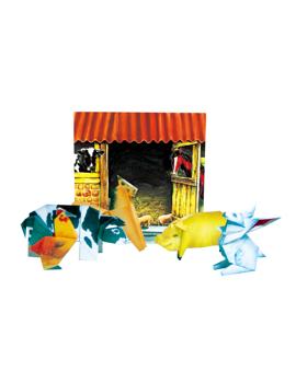 1207921 ORIGAMI FARMA IGRA SAVIJANJE DOMAĆE ŽIVOTINJE