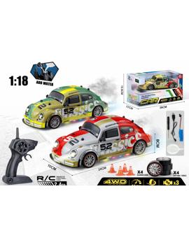 MKX755219 Auto na daljinsko upravljanje (2.4G) – šareni svjetlosni efekt, sprej, pogon na 4 kotača "