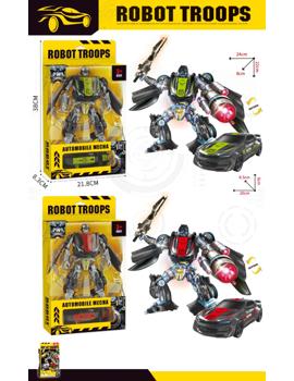 MKX848549 Trkaći automobil – transformacijski robot 21x8x38 cm "