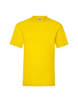 MAJICA T-SHIRT FRUIT OF THE LOOM ŽUTA S vel, 165 g